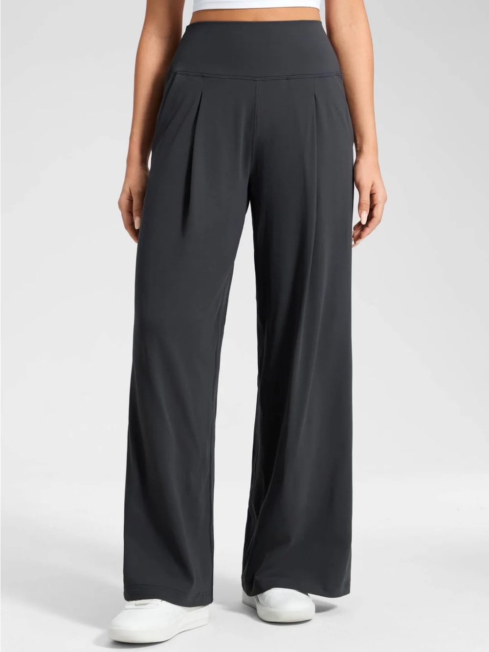 Butterluxe Front Pleated Pocket Palazzo Pant 30"